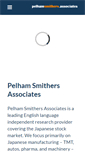 Mobile Screenshot of pelhamsmithers.com